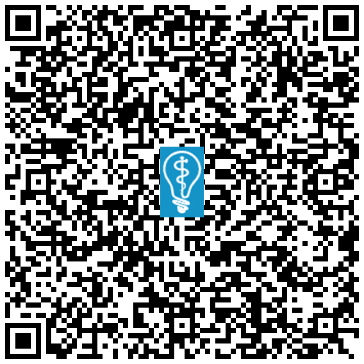 QR code image for Partial Denture for One Missing Tooth in Orange Park, FL